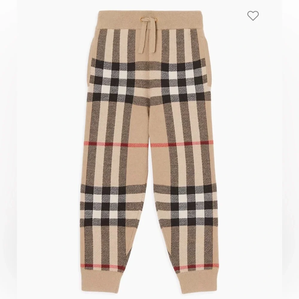 NWT Burberry Jogger Pants 8Y